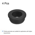 thumbnail image 3 of Unique Bargains Support à Oeillets en Caoutchouc Dia 1-5/16 Pieds (33,3 mm) Rond Type T pour Protection de Fil, Lot de 4, 3 of 5