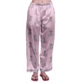 thumbnail image 4 of Moomaya Ensemble de Pyjama à Manches Longues et Shorts pour Femmes, Pyjama en Satin à Boutons pour Femmes, 4 of 6