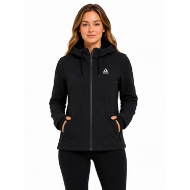 Reebok Women's Softshell Jacket with Sherpa-lined Hood, Sizes XS-XXL