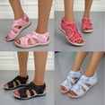 thumbnail image 5 of Hyknon Sandals for Women Open-toe Comfortable Soft Warm Home Slippers Arch Support Comfortable Sandals, 5 of 5