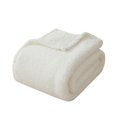 thumbnail image 4 of Jeté en molleton de peluche Mainstays Blanc neige, 4 of 7