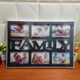 thumbnail image 4 of Collage Family Picture Frame Plastic Photo Frame Displays Six 4x6 Inch Pictures, 4 of 8