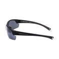 thumbnail image 2 of Athletic Works Polarized Black Wraparound Sunglasses, 2 of 3