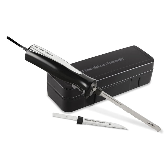 Hamilton Beach Electric Knife with Stainless Steel Blades and Storage Case (74275ZC)