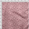thumbnail image 4 of oneOone Tissu Polyester Spandex Rose Feuille avec Chevron Matériel de Robe Tissu Imprimé Tissu au Mètre 56 Pouces de Large, 4 of 5