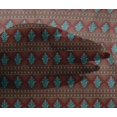 thumbnail image 4 of oneOone Viscose Chiffon Fabric Diamond & Paisley Block Print Fabric By The Yard 42 Inch Wide, 4 of 4
