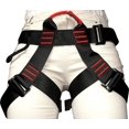 thumbnail image 1 of Half Body Safety Harness & Lanyard - Stranded Size - Fall Protection - Portable Personal Protective Equipment for Rock Climbing, 1 of 5