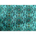 thumbnail image 4 of oneOone Cotton Cambric Fabric Leaves & Floral Block Print Sewing Fabric BTY 56 Inch Wide, 4 of 4