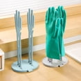 thumbnail image 1 of Kitchen Glove Drying Rack with Tray Dishwashing Glove Holder Reusable Organizer Storage Drainer, 1 of 3