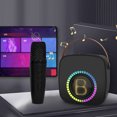 thumbnail image 4 of Portable Kids Karaoke Speaker Mini Machine for Baby Black, Clear Sound, Built In Microphone Connectivity for Karaoke Fun, 4 of 7