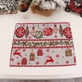 thumbnail image 4 of jovati Christmas Ornament Knitted Decorative Placemat, 4 of 5