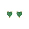 thumbnail image 1 of Heart Birthstone Stud Earrings, 1 of 4