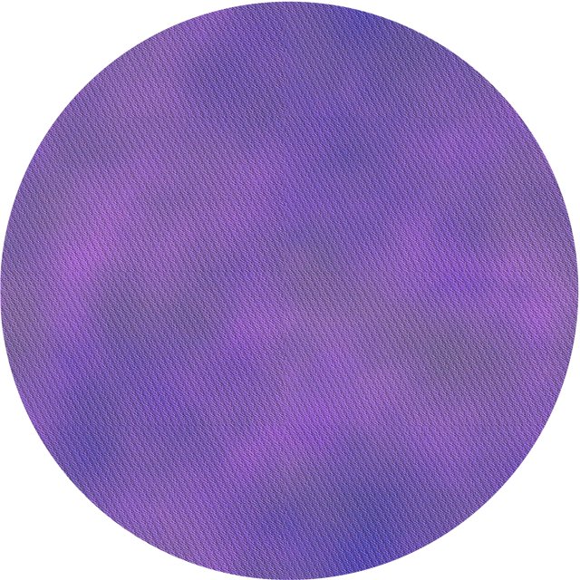 Ahgly Company Tapis Rond Lavable en Machine Intérieur Transitionnel Violet, 6 Pieds Rond