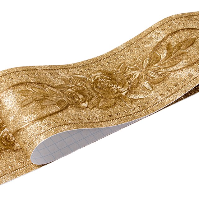 maskred Easy Maintenance High-end Wallpaper For Living Room Decor Waterproof Surface gold peony 1Set