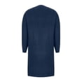 thumbnail image 4 of Sentmoon Womens Cardigans Lightweight Plus Size Long Sleeve Women Sweaters Solid Color Loose Knitted Outfits for Women with Pocket Fall and Winter for Work Appropriate Sweater XXL, 4 of 7