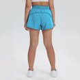 thumbnail image 4 of VSSSJ Kids Athletic Shorts Drawstring Waist Zipper Pocket Breathable Quick-Drying Summer Running Active Shorts Blue 70, 4 of 9