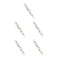 thumbnail image 1 of Decodeary PU for Golf Alignment Stick Cover Case Waterproof Holder Premium Embroidered White 14.17x1.97 Inch 5Set, 1 of 6