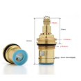 thumbnail image 2 of Elodie Replacement Ceramic Disc Cartridge Basin Faucet Valve / Tap Handle Handwheel Valve A-8, 2 of 6