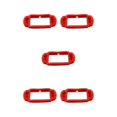 thumbnail image 3 of Transemion Lightweight PSV Silicone Protective Case High Resilience Long-term Without Deformation Lightweight red 5Set, 3 of 6