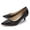 Black, variant on Woobling Women Comfort Heels Work Anti-Slip Sexy Dress Shoes Fashion Pumps Nude 5.5