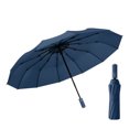 thumbnail image 3 of EGNMCR Patio Umbrella Beach Umbrella Folding Travel Windproof 12 Ribs Anti-UV Automatic Reverse Umbrellas Anti-UV Umbrellas, 3 of 4