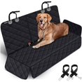 thumbnail image 1 of Dog Car Seat Covers Pet Seat Cover, Waterproof Nonslip Bench Rear Seat Cover Compatible for Middle Seat Belt Fits Most Cars, Trucks and SUVs MPVs, Bucket & Bench Available, 1 of 7