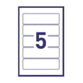 thumbnail image 4 of Avery Removable White Identification Labels, 1" x 3", Rectangular, Print or Write - 20272, 4 of 6