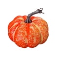 thumbnail image 4 of Citrouille en Mousse, Citrouille Artificielle, Citrouille Décorative de Récolte, Citrouille de Simulation Plate Orange, 4 of 9
