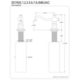thumbnail image 2 of Kingston Brass Sd7601 Decorative Soap Dispenser - Polished Chrome Finish, 2 of 2