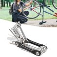 thumbnail image 3 of Stainless Steel T25 Portable Tool, T25 Portable Tool, T25 Star Wrench Practical Cross-Screw 11-in-1 For Bicycle Maintenance Various Parts Removal Tools, 3 of 8