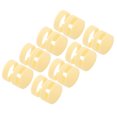 thumbnail image 4 of Finger Pick Kit, 8Pcs Tear-resistant 0.63in X 0.63in Stringed Instrument Picks Finger Pick Durable  For Basses For Ukulele For Guitars 6L+2M,2L+6M, 4 of 8