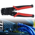 thumbnail image 1 of Crimping Pliers, Wide Use Portable Carbon Steel PP Connector Crimper  for 8P 6P, 1 of 7