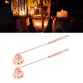 thumbnail image 4 of 2PCS Candle Snuffer, Long Handle, Metal Flame Snuffer Cover, Bell Shape, Wick Extinguishing Tool for Candles, 4 of 7