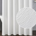 thumbnail image 3 of Composite Foam Polyester Shower Curtain Bathroom Curtain Cloth Shower Curtain 108 Wide Shower Curtain Liner Shower Curtain Pockets Extra Long Shower Curtain Set Shower Curtains with Hooks Shower, 3 of 8