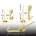 thumbnail image 3 of TIELUTT 100PCS Picture Hook with Nail Wall Hook Picture Hook Hanging Kit Hook Clips Mail It Comes from Sticker Hooks for Hats for Men Sturdy Wall Hooks No Nail, 3 of 7