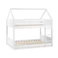 thumbnail image 1 of Christianne House Twin Bunkbed, White, 1 of 9