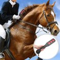 thumbnail image 4 of Crop Hippique PU Cuir Poignée Souple Accessoires d'Équitation Cheval Corp Douce Pagaie en Dehors du Jeu Réutilisable Chevaux de Course Formation Outils de Pratique, 4 of 8