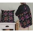 thumbnail image 5 of Soimoi Poly Georgette Fabric Leaves & Rose Floral Print Fabric by Yard 52 Inch Wide, 5 of 5