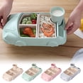 thumbnail image 1 of Iumwxz Kitchen Gadgets Fiber Car Food Tray Division Cute Split Set Bowl Tableware Kitchen Utensil Set B Plastic My Order, 1 of 2