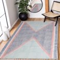 thumbnail image 2 of Casavani Eco friendly Dining Area Garden Rug,Blue 11x11 Ft, 2 of 6