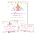 thumbnail image 4 of Inkdotpot Ensemble de 30 Invitations de Révélation de Sexe pour Baby Shower - Billets de Tirage à Couches et Cartes de Demande de Livre pour Baby Shower Invitations de Princesse, 4 of 8
