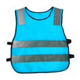 thumbnail image 4 of Gilet de Sécurité Réfléchissant pour Enfants, Vêtements de Cyclisme, Bleu, 4 of 8