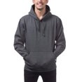thumbnail image 2 of Pro Club Men's Heavyweight Pullover Hoodie (13oz), Charcoal, Large, 2 of 4