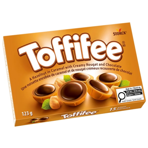 Toffifee® Hazelnut in Caramel with Creamy Nougat and Chocolate Candy