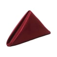 thumbnail image 2 of Baohd 20pieces Durable And Easy To Clean Table Napkins For Everyday Wide Application Square Table Napkin wine red, 2 of 6
