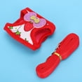 thumbnail image 3 of Animal Leash Harness Set Cartoon Strawberry Pattern Small Pet Pet Leash, Bunny Walking , For  Hamster S,M,L, 3 of 8