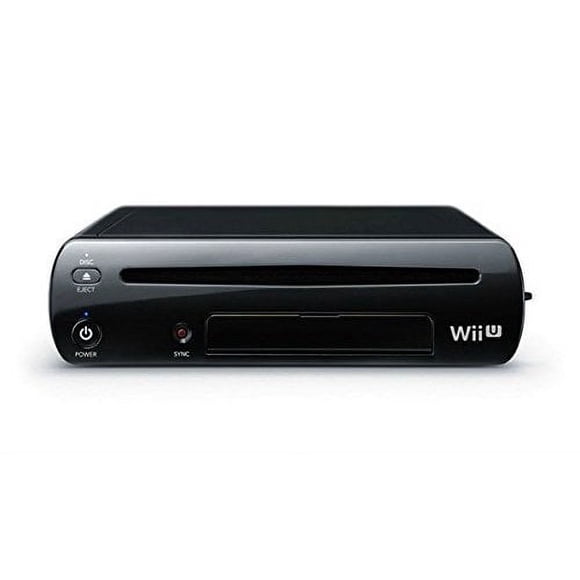 Nintendo Wii U Console Replacement Black Refurbished