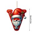 thumbnail image 3 of Birdeem Christmas Tree Decorations,26 Letters Christmas Tree Decoration Pendant Christmas Tree Ornaments Personalized Diy Christmas Ornaments Christmas Decoration Xmas Tree Hanging Decor Feature, 3 of 5