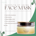 thumbnail image 2 of Turmeric Brightening Face Mask for Dark Spot Correction, Hydrating, All Skin Types - 4 oz by LatherGreen, 2 of 5