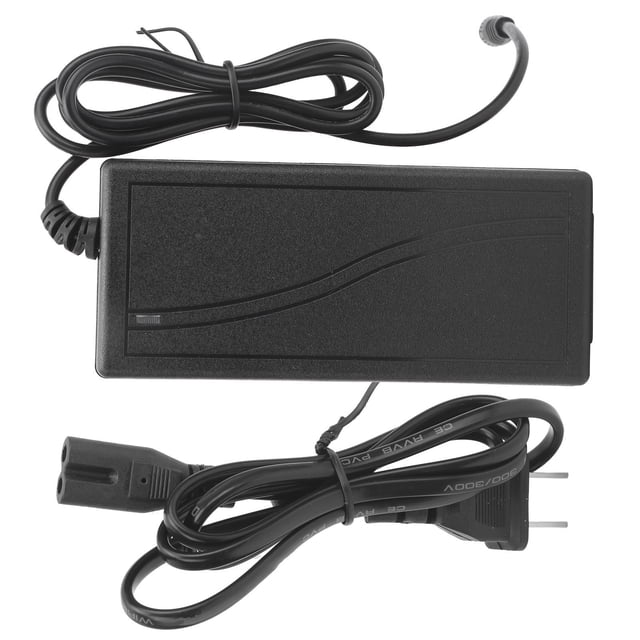 Adaptateur de Charge pour Trottinette Électrique, Batterie Li Charger pour Trottinettes Électriques, Boîtier en Plastique d'Ingénierie Noir. Comprend une Entrée CA 100-240V, une Sortie 42V 2A, une protection Intelligente contre les Surtensions, les Surcharges et les Courts-Circuits. Comprend une Prise et une Conception durable à Faible Bruit.